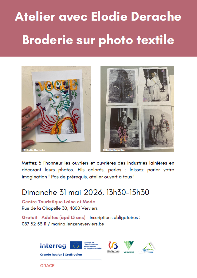 Affiche Atelier Broderie
